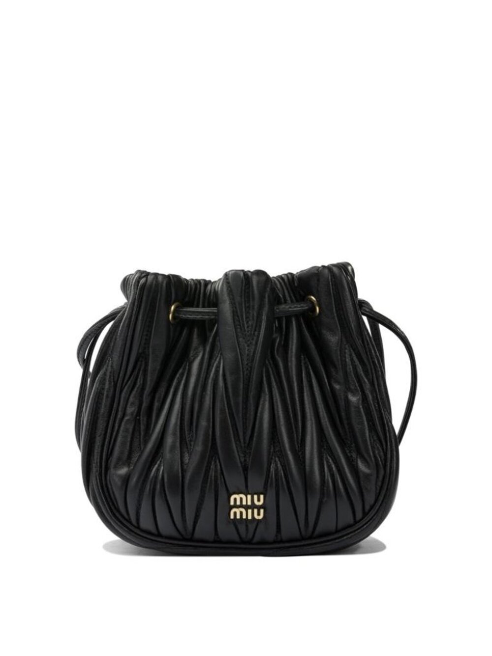 Miu Miu Matelassé Nappa Leather Handbag Women